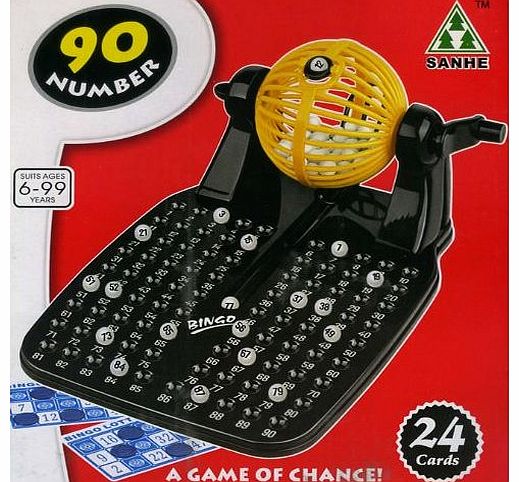 PBros Bingo Lotto Traditional Family Game Set 90 Balls