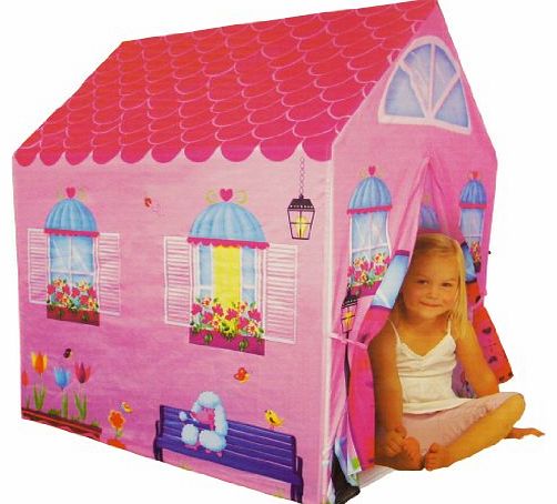 Girls Childrens Pink Princess Play Wendy House Outdoor Garden Tent Kids Toy