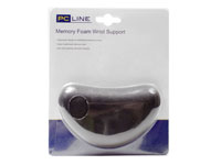 PC LINE MEMORY FOAM WRISTREST BLACK