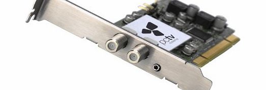 PCTV Systems 4000i - PCI Satellite Dual Tuner receiver (DVB-S). Enjoy two satellite broadcasts simultaneously on your PC. Timeshift. Record in MPEG or DivX