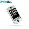 Pdair Aluminium Case Plus for Apple iPhone - Silver