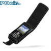 Pdair Leather Flip Case - BlackBerry 8100 Pearl
