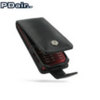 Pdair Leather Flip Case for Sony Ericsson T700