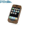 Pdair Leather Sleeve Case For iPhone - Brown