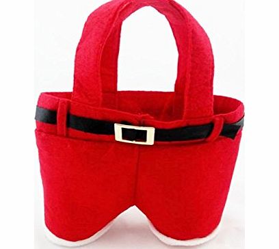 PDS 7-pcs/set Santa Pants Gift And Treat Bags,gift bag