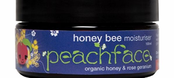 Peachface Tween Honey Bee Moisturiser with Organic Honey and Rose Geranium 100ml