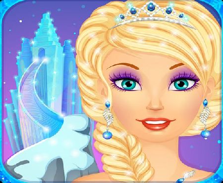 Peachy Games LLC Snow Queen Dress Up and Makeup: princess makeover salon for girly girls who covet fashion and virtual beauty games