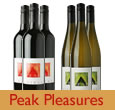 Peak Pleasures Mixed Case 12 bottles. 6 bottles of each.