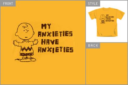 PEANUTS (Anxieties) T-shirt cid_3865TSC