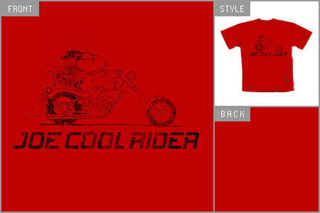 Peanuts (Joe Cool Rider) T-Shirt cid_4594rdts