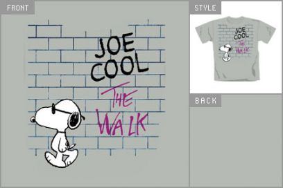 PEANUTS (Joe Cool the walk) T-shirt cid_4104tsc