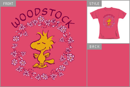 Peanuts (Woodstock) Skinny Fit T-shirt cid_4320skc