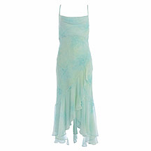 Pearce Fionda Aqua printed dress