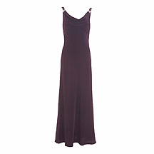 Pearce Fionda Purple diamante buckle dress