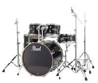 Pearl EXL Export Lacquer 22 Rock Drum Kit Black
