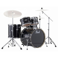 Pearl EXX Export 22 Rock Drum Kit Jet Black