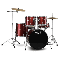 Pearl Forum Drum Kit- Red Wine