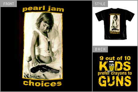 Pearl Jam (Choices) T-shirt atm_PEAR09TSBCHO