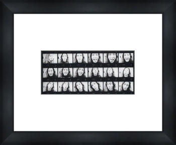 JAM Eddie Vedder 1991 - Custom Framed Chris Cuffaro Print Framed Music Prints and Poster