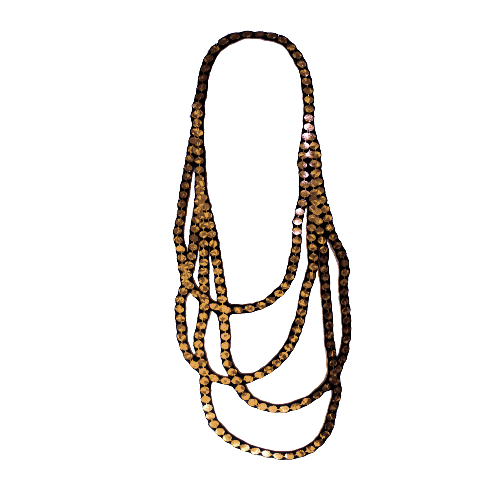 Pearl Necklace-Copper