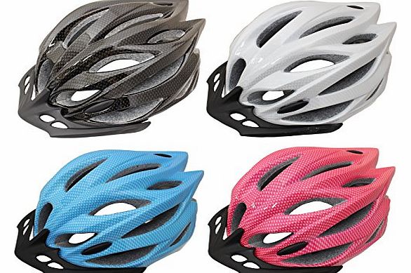 PedalPro Mens/Ladies Adult Bike Helmet - Black