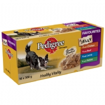 Pedigree Adult Pouch Chunks Favourites In Jelly