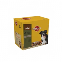Pedigree Adult Pouch Real Meals In Gravy 300G X
