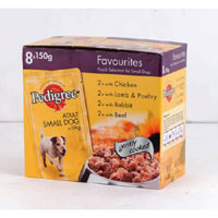 Pedigree Chum Pouch Adult Variety Pack 8 Pack 150g