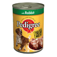 pedigree Chum Rabbit 400g Pack of 12