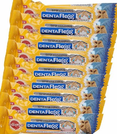 Pedigree DentaFlex For Dogs Between 10-25kg 9 Pack