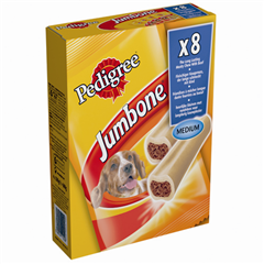 Pedigree Medium Jumbone with Beef for Dogs 210gm 8 Pack