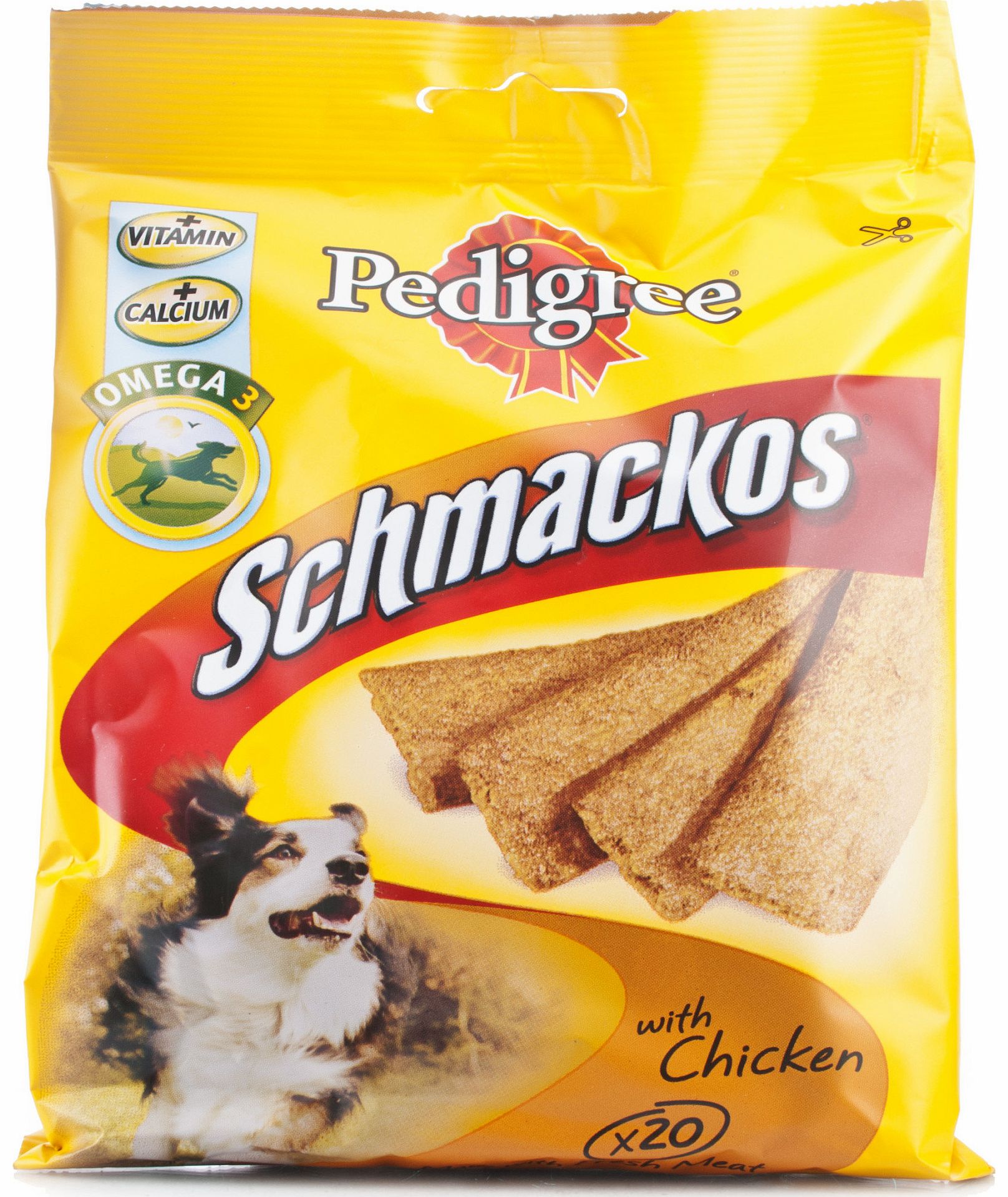 Pedigree Schmackos Chicken 20 sticks