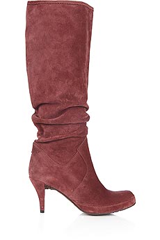 Floriane slouchy suede boots