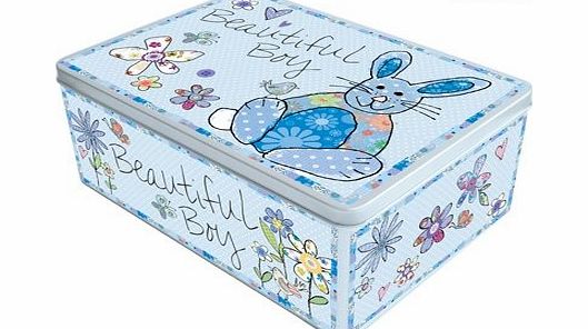 Peel and Sardine Beautiful Boy - Extra Large Boy Keepsake Tin