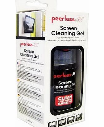 Peerless CL-SCG200 200ml Screen Cleaning Gel for LCD, LED and Plasma Flat Panel TVs and Desktop/Laptop Screens