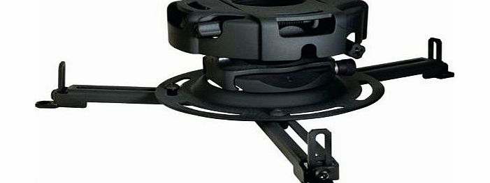 Peerless Industries Peerless Precision Projector Mount with Spider Universal Adaptor Plate - Black
