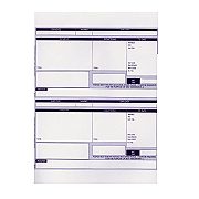 Pegasus 1 Part Laser Address Payslip (2 per sheet) PEG 600