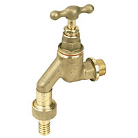 HU Bib Tap with Check Valve andfrac12;