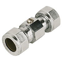 PEGLER Straight Service Valve 15mm
