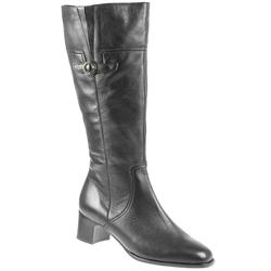 Peko by Pavers Female Pek819 Leather Upper Textile Lining Comfort Boots in Black Antique, Brown