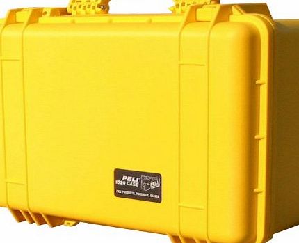 Peli 1520 Case with Foam - Yellow
