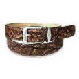 Pelletterie Fiorentine Brown Calf Leather Belt