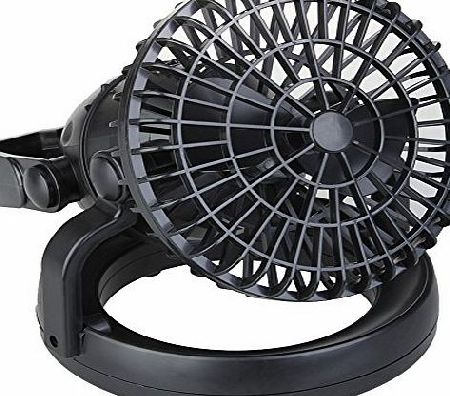 Pellor 2 in 1 Portable 18 LED Tent Camping Light with Ceiling Fan Hiking Outdoor Latern