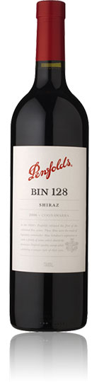 Penfolds Bin 128 Shiraz 2006/2008, Coonawarra