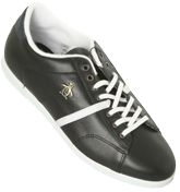 Penguin Black and Dark Navy Trainer Shoes