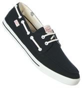 Penguin Black Boat Shoes