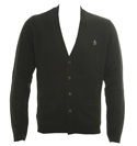 Penguin Black Button Fastening Cardigan