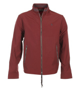 Penguin Bordeaux Full Zip Lightweight Jacket