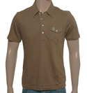 Penguin Brown Slim Fit Polo Shirt