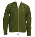 Chive Green Full Zip Lightweight Jacket